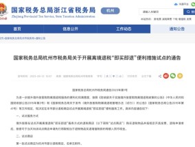 离境退税“即买即退”全国推广专家：有效激发境外旅客入境消费活力
