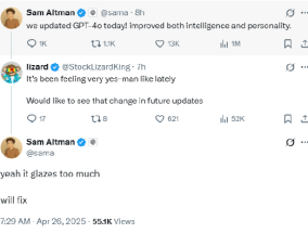OpenAI CEO：GPT-4o AI模型再升级 重点提升智力与个性