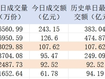 中央汇金出手！易方达、华夏沪深300ETF创历史单日最高成交纪录