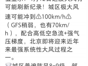 “全网最早大风预测”博主“气象之语”是一名大二学生